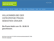 Tablet Screenshot of osteopathie-behandlung-karlsruhe.de